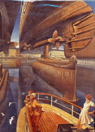 Illustration for article titled The Otherworldly Architecture of François Schuiten
